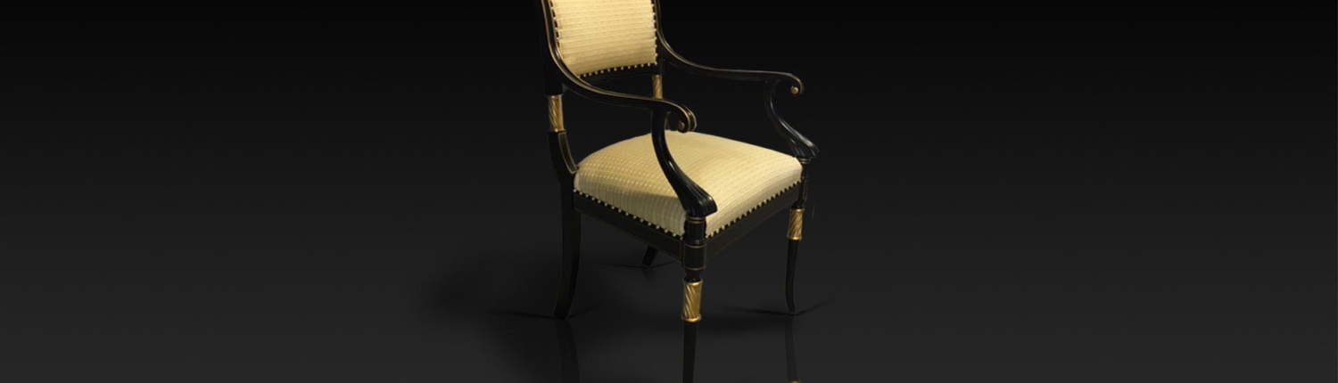 chicago-custom-furniture-dining-chair-gold-accents